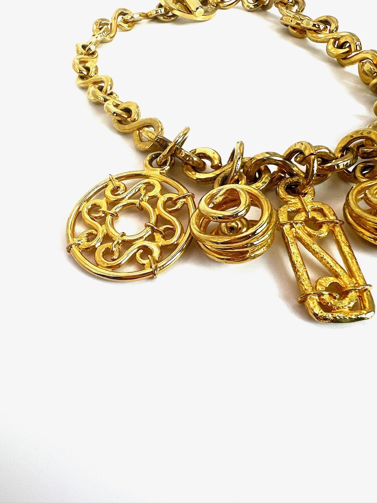 Vintage Gold Celine Necklace 1990s Rare Piece