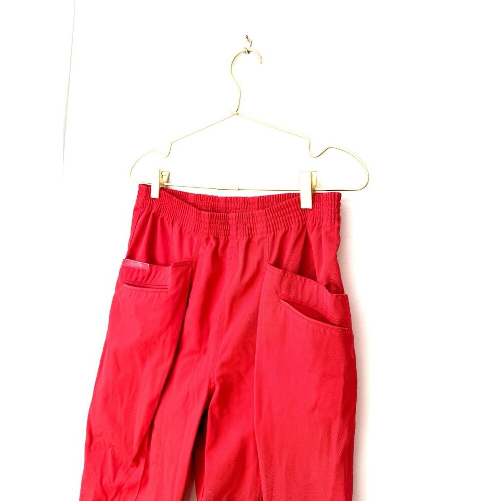 Gitano Vintage Red Pants 1980s