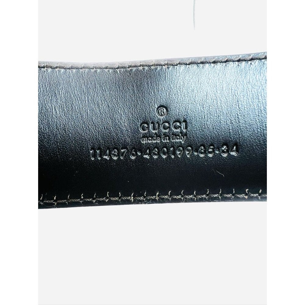 Gucci GG Marmont Belt with iconic interlocking logo