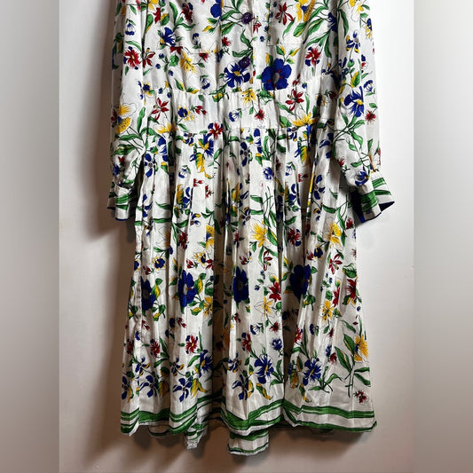 Castleberry Vintage Midi Floral Dress