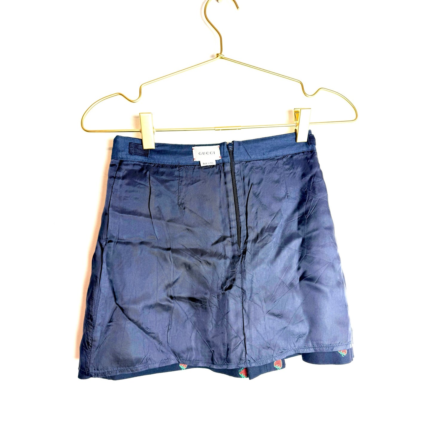 Gucci strawberry skirt girls size 8 made in Italy