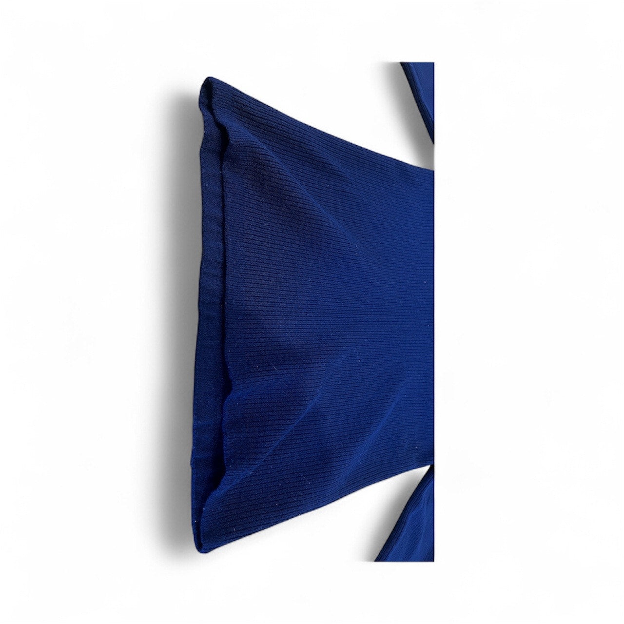 Vintage 1970s Blue Yves Saint Laurent Rive Gauche Hooded Sweater