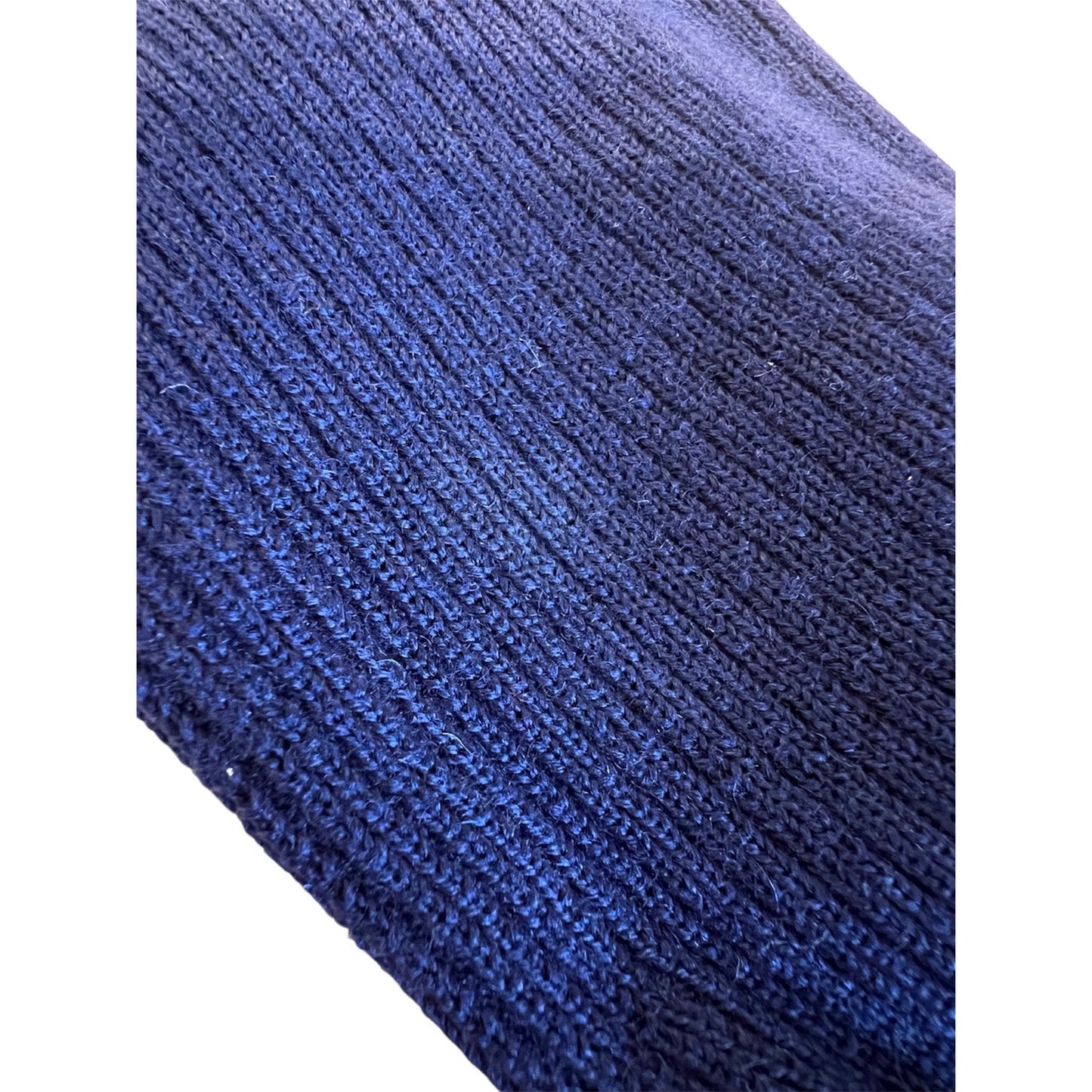 Vintage 1970s Blue Yves Saint Laurent Rive Gauche Hooded Sweater