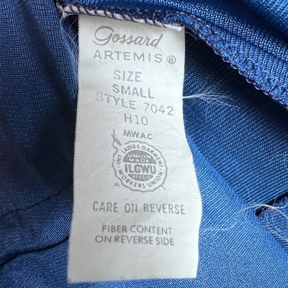 Vintage Gossard Artemis Blue Nightgown and Robe Set