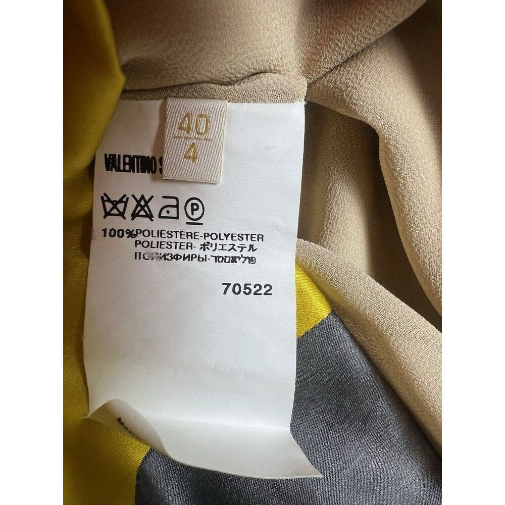 Valentino Colorblock Dress 40/4