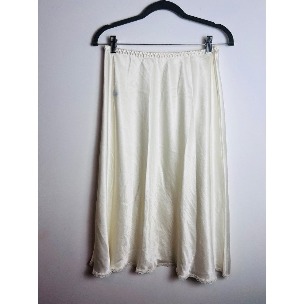 Vintage Chantilly Maidenform Slip Skirt Women Large Union Tag USA