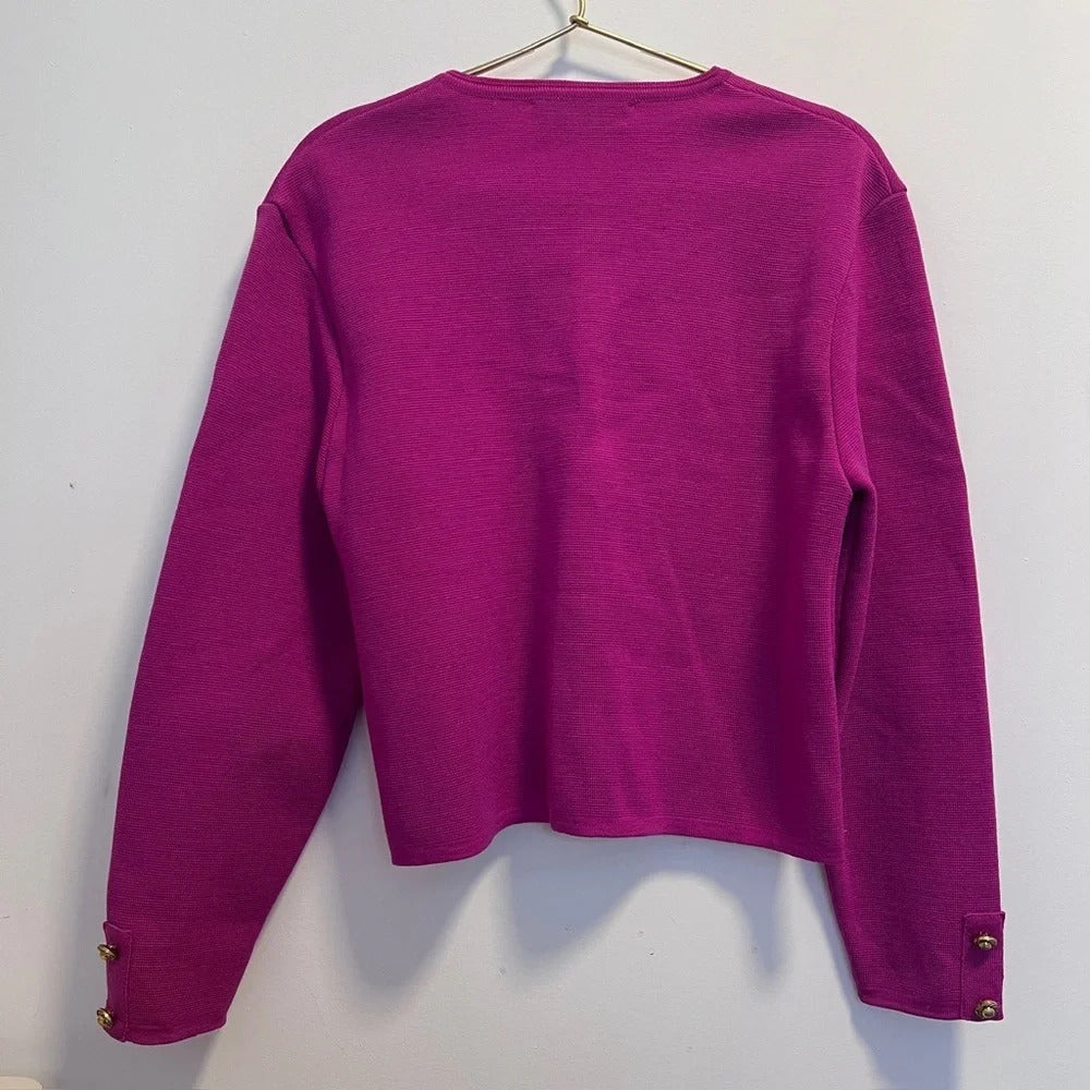 Jaegar Vintage Pink Wool Sweater