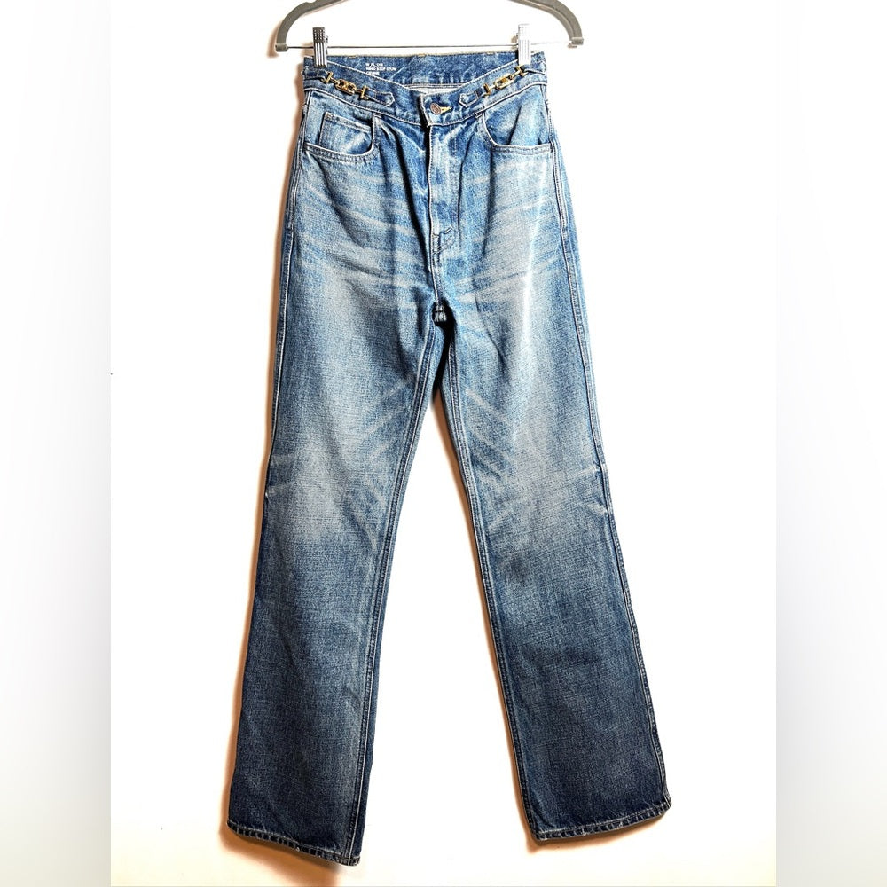 Celine Jane Flare Jeans Light Blue Wash 26