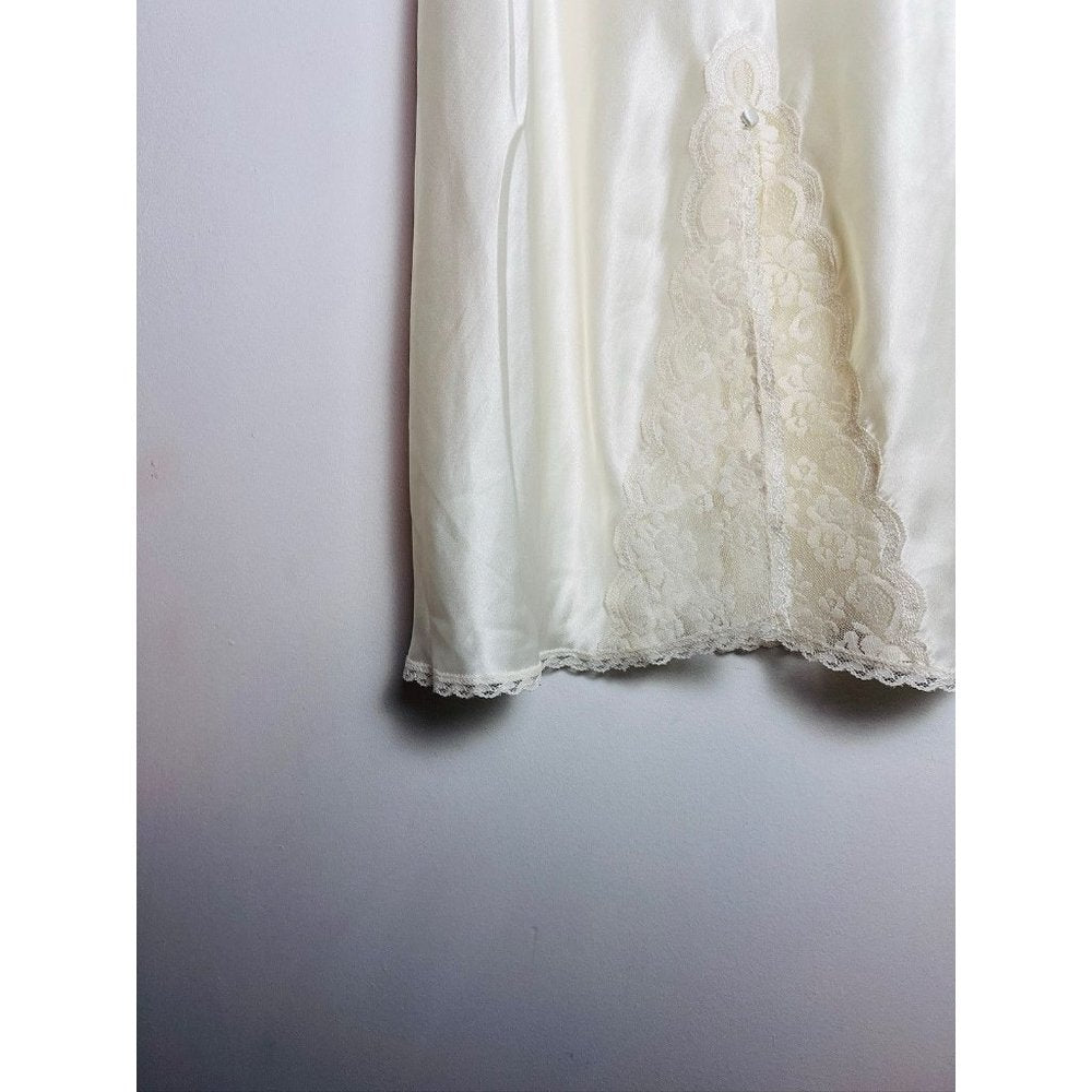 Vintage Chantilly Maidenform Slip Skirt Women Large Union Tag USA