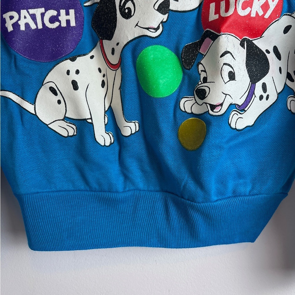 Disney Vintage 101 Dalmatians Blue Sweatshirt Kids