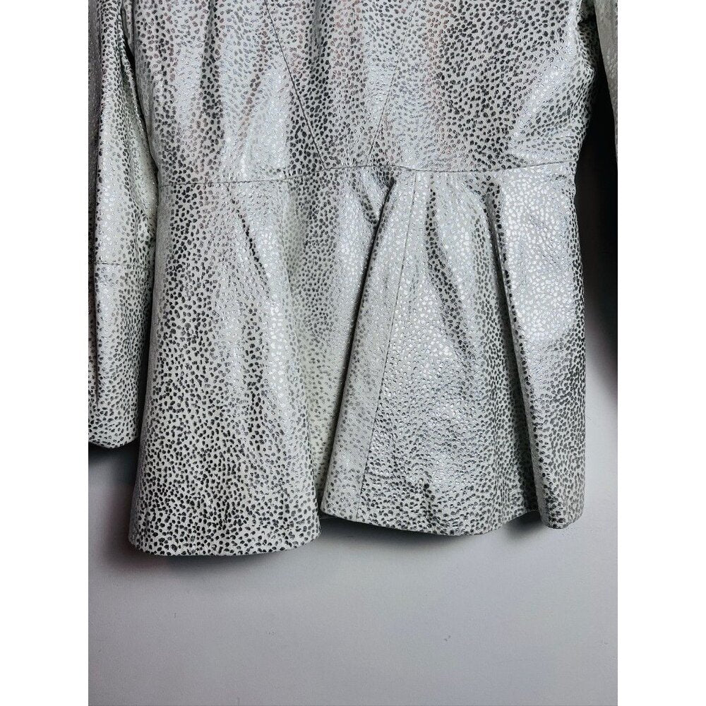Lora Vintage Blazer Leather Pebbled