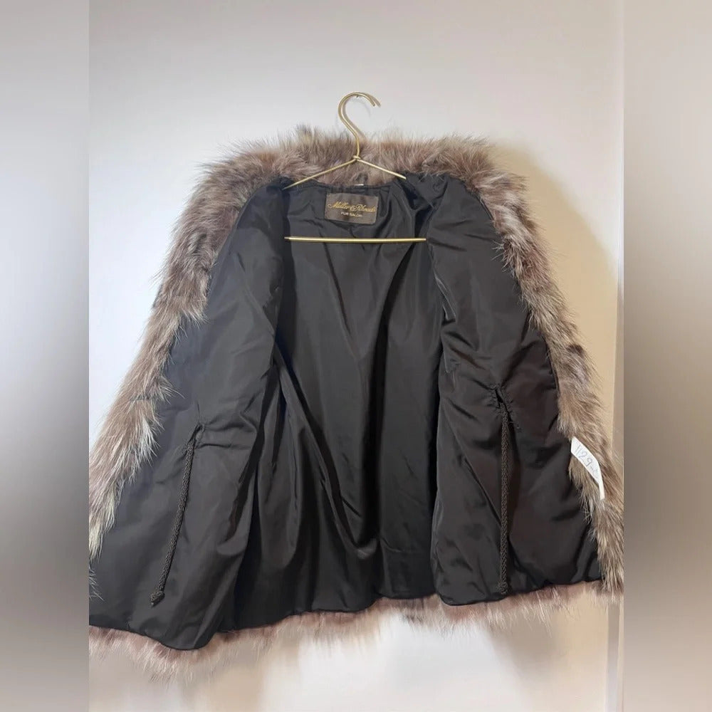 Miller and Rhoades Fur Short Coat