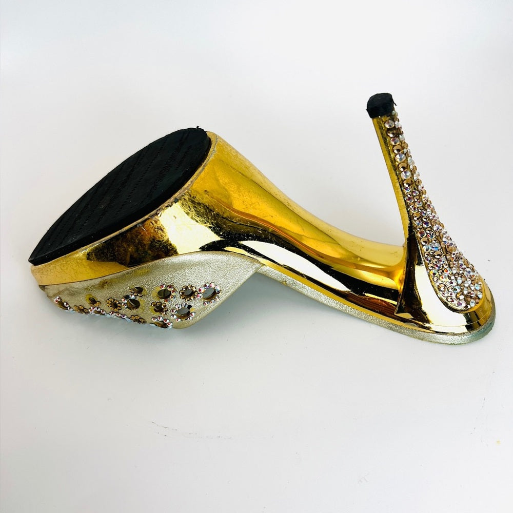 Stuart Weitzman Rhinestone Vintage Mules 7