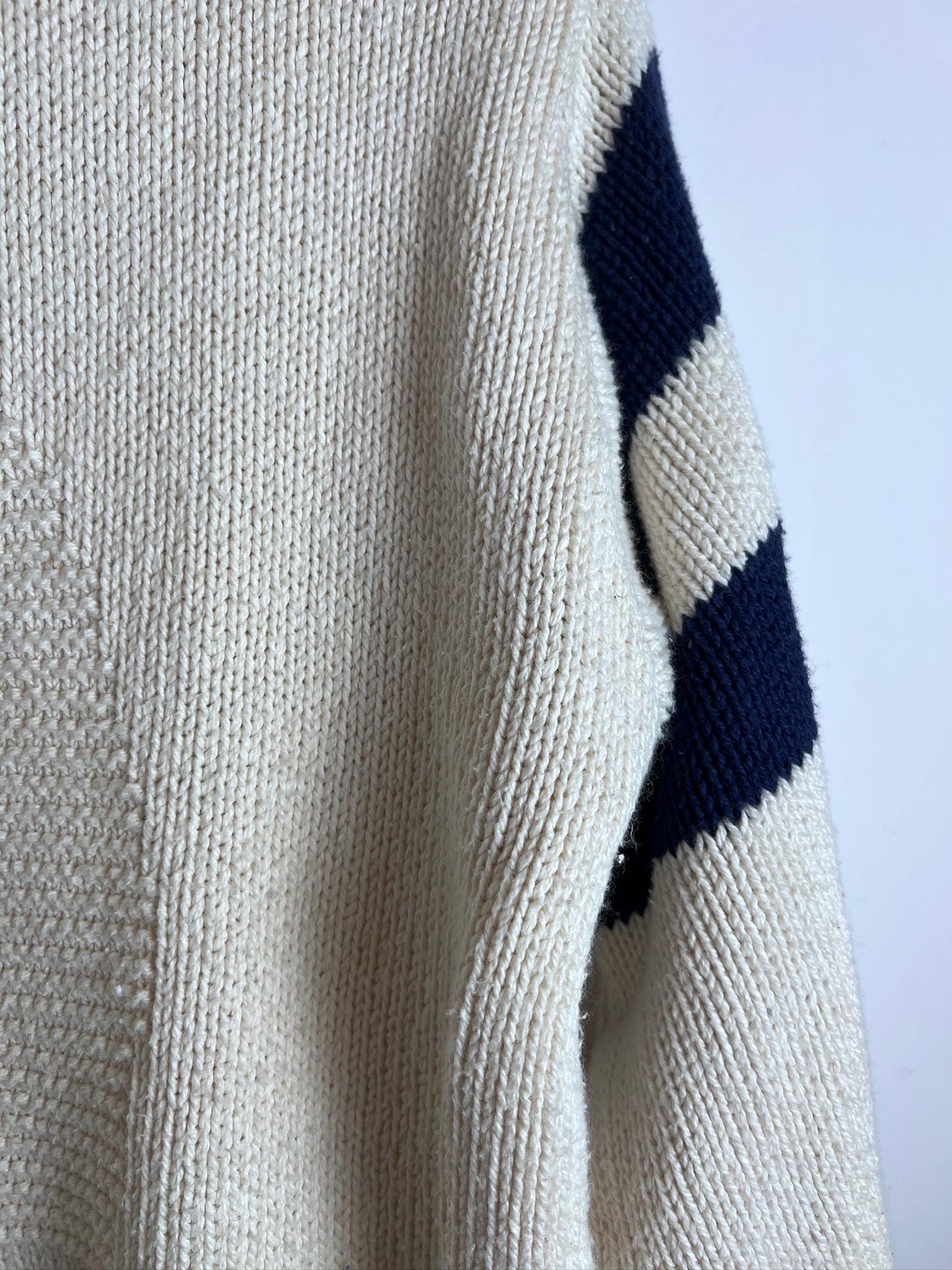 Technicraft Vintage White Chunky Sweater America's Cup 1992