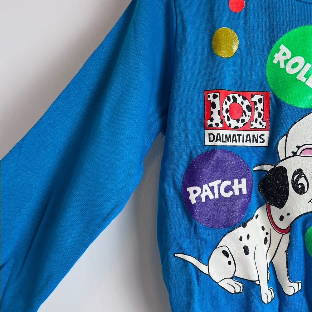 Disney Vintage 101 Dalmatians Blue Sweatshirt Kids