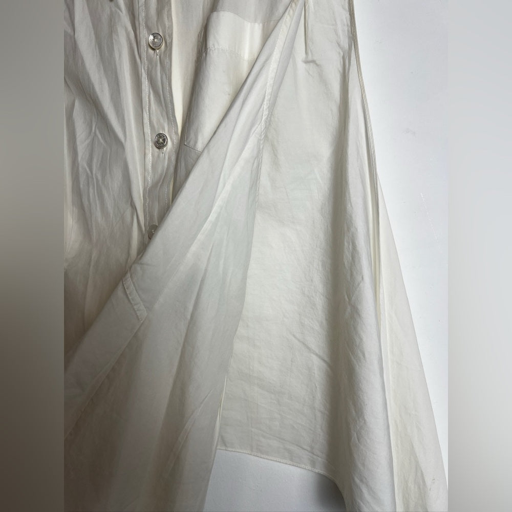 Hermes white  blouse tie 36