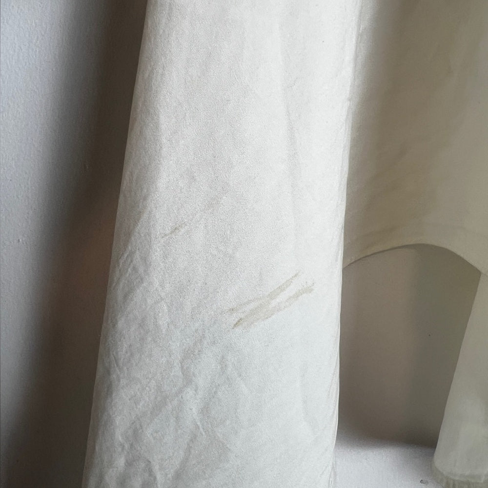 Hermes white  blouse tie 36