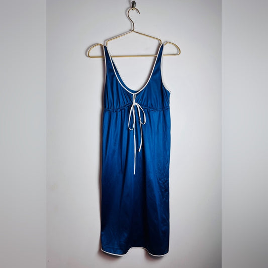 Vintage Gossard Artemis Blue Nightgown and Robe Set