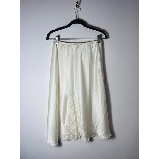Vintage Chantilly Maidenform Slip Skirt Women Large Union Tag USA
