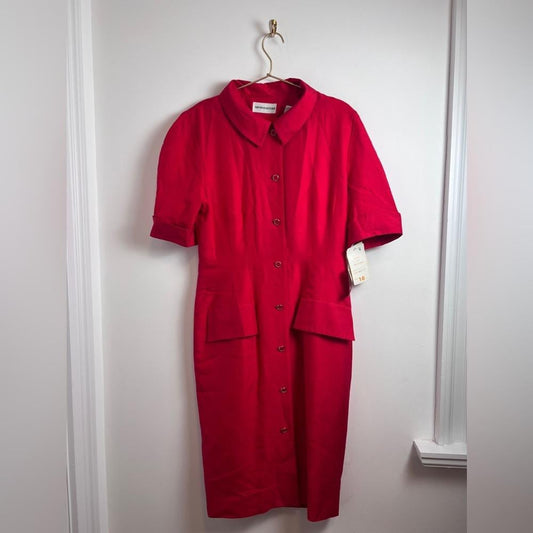 Vintage Nipon Boutique Red Dress NWT