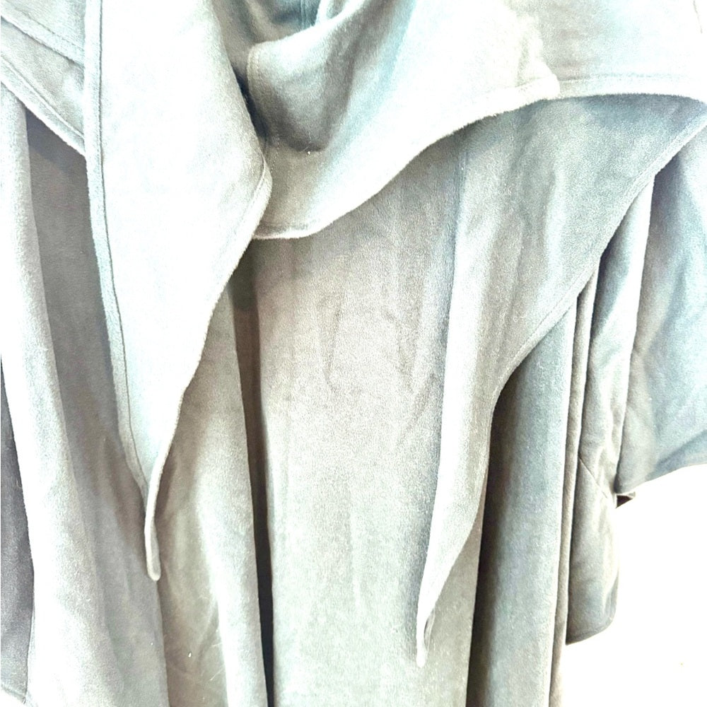 Hourihan by Jimmy Hourihan made in Ireland forrest green wool and cashmere cape