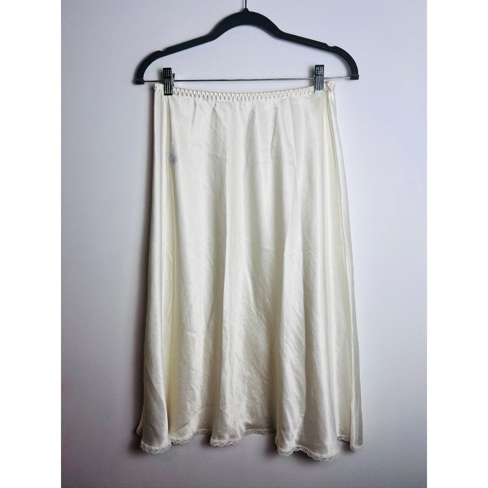 Vintage Chantilly Maidenform Slip Skirt Women Large Union Tag USA