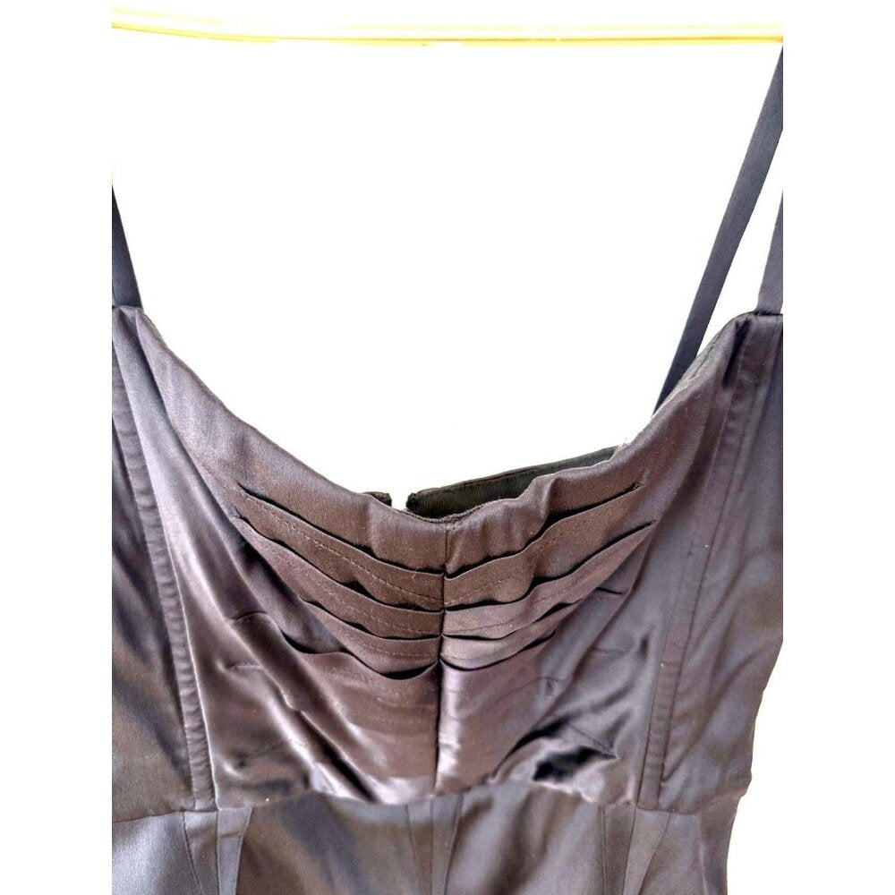 Dolce & Gabbana Silk Black Corset Bustier Blouse Top Italy