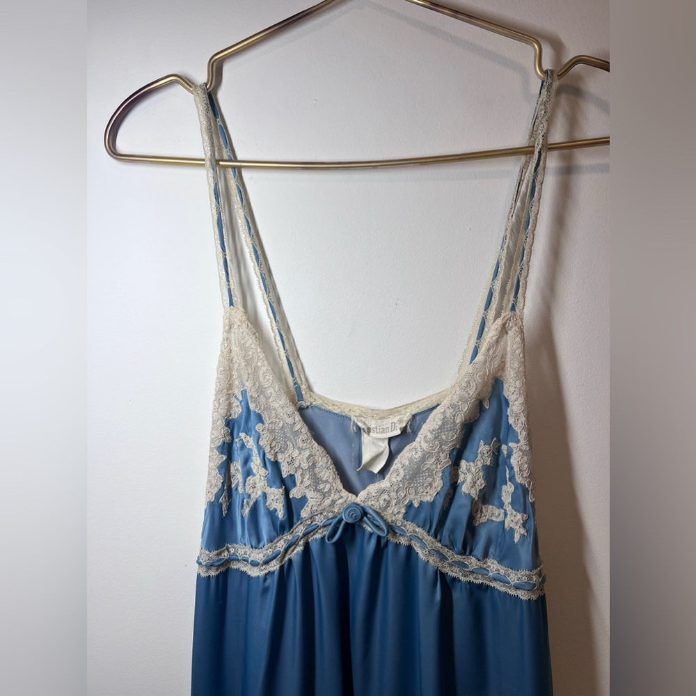 Christian Dior Vintage Lingerie Slip Dress