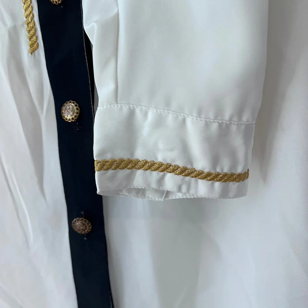 Bora Bora Vintage Blouse Button Down