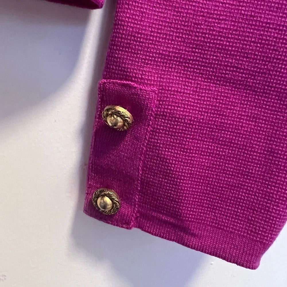 Jaegar Vintage Pink Wool Sweater