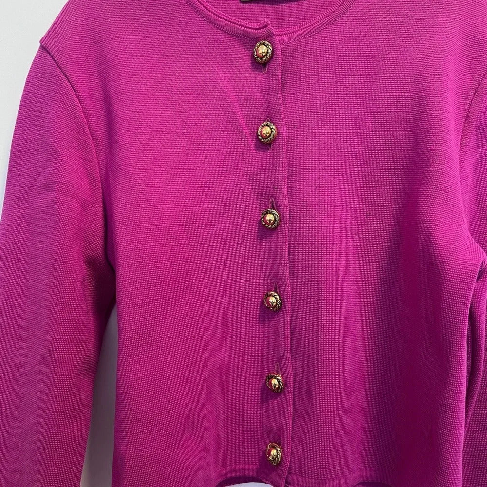 Jaegar Vintage Pink Wool Sweater