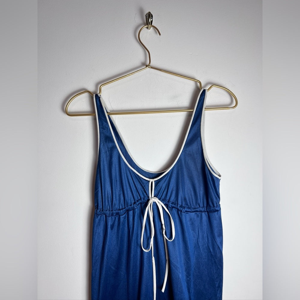 Vintage Gossard Artemis Blue Nightgown and Robe Set