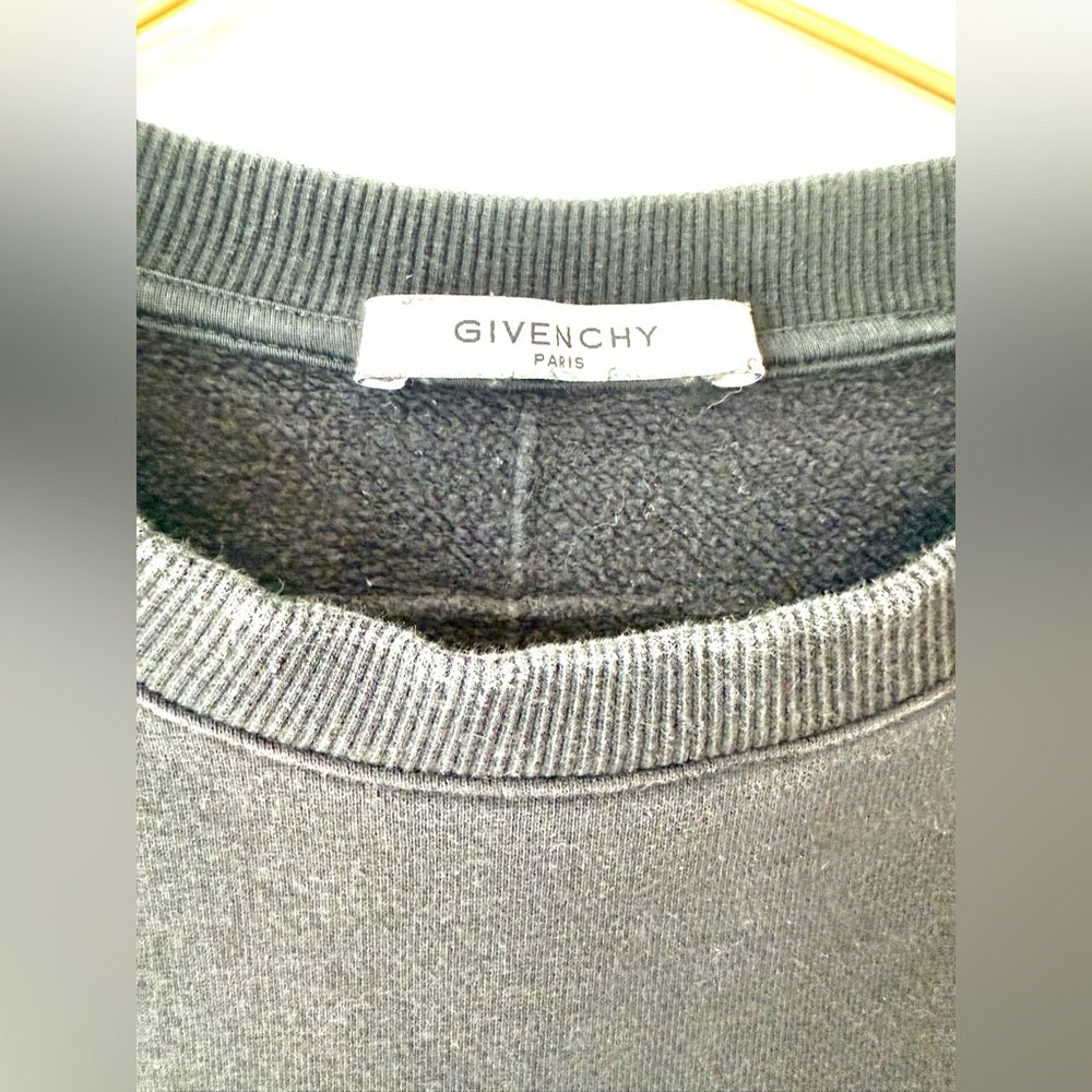 Givenchy Paris x Disney Bambi Pullover Sweatshirt Black and White XS