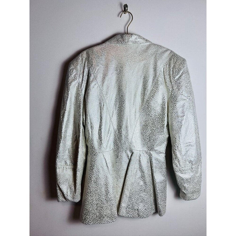 Lora Vintage Blazer Leather Pebbled